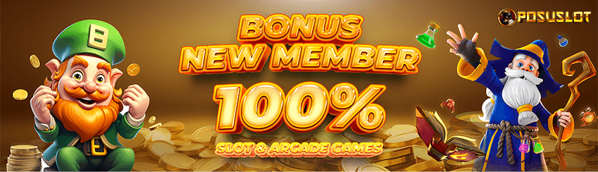 BONUS NEW MEMBER 100%